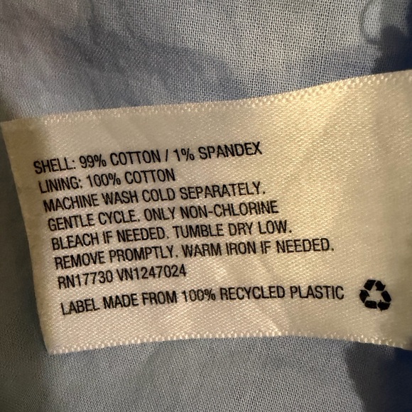 Sandy Liang Gingham Square Ruffle Yoke Botton Front Dress Tiered Coastal Cottage - Picture 11 of 13